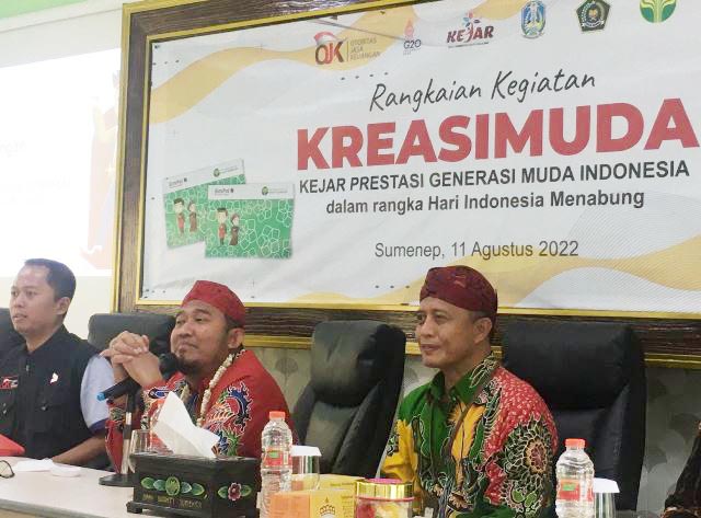 Ajak Generasi Muda Gemar Menabung, Bupati Sumenep Achmad Fauzi: Harus Dilatih Agar Terbiasa