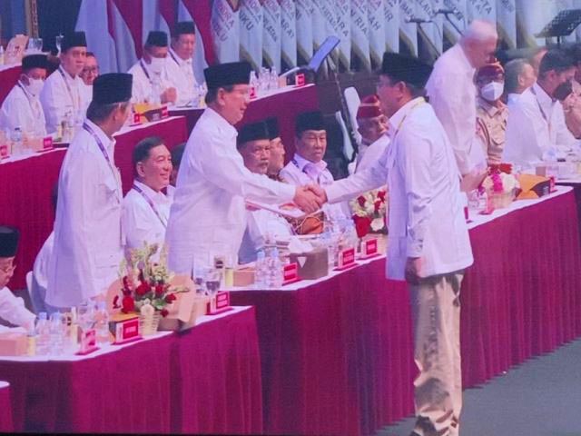 Pidato Berapi-api Anwar Sadad di Rapimnas Gerindra Minta Prabowo Nyapres: We Shall Never Surrender!