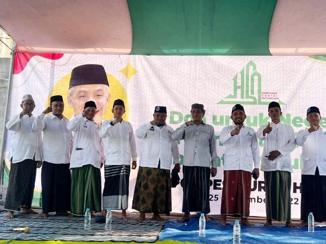 HISNU Situbondo Deklarasi Ganjar Capres 2024, Kiai-Santri: Kami Dukung karena Sosoknya Merakyat