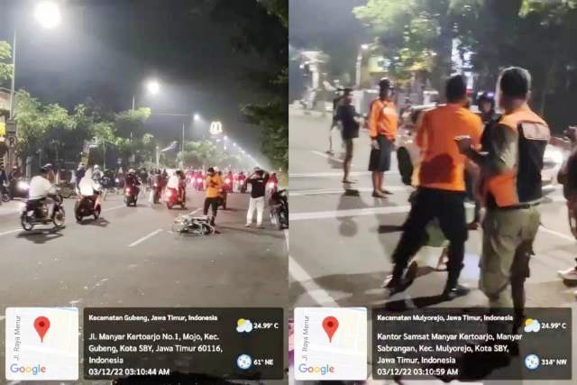 Jangan Terkecoh Video Geng Motor dan Kelompok Bersajam di Surabaya Ternyata Kejadian Lawas
