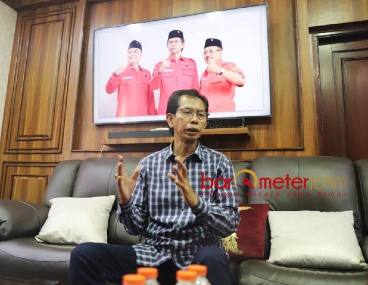 PDIP Makin Digdaya di Surabaya, Adi Sutarwijono: Ini Bukan Hadiah, tapi Hasil Kerja Keras!