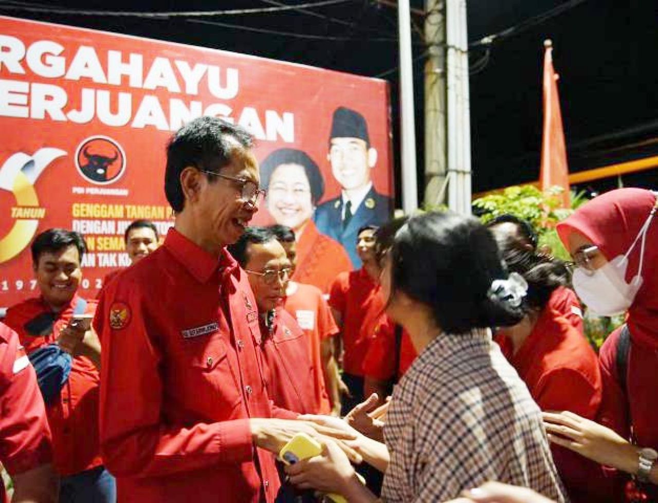 Sambut Ultah Emas, Milenial Surabaya: PDIP Makin Asyik buat Anak-anak Muda!