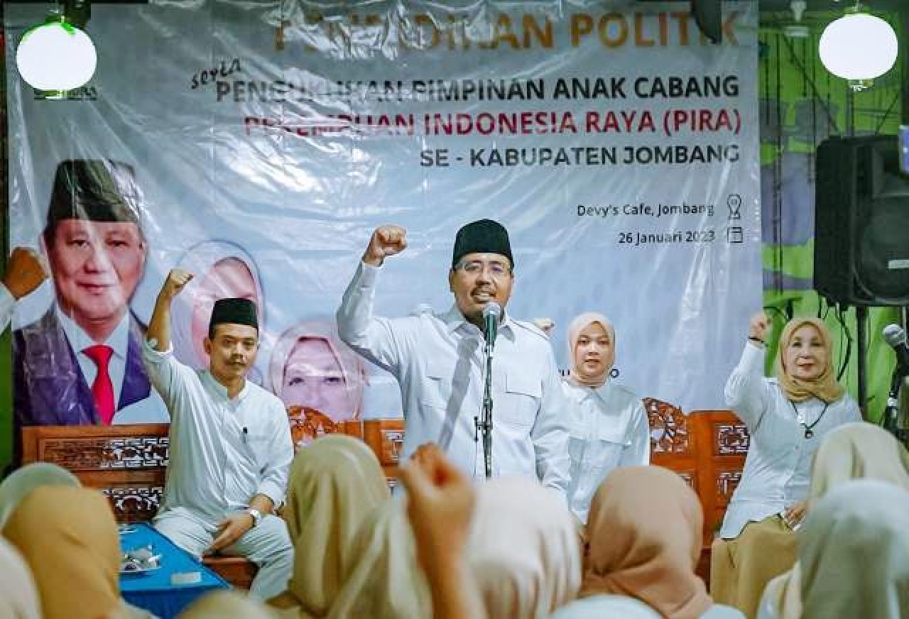 50 Persen Kader di Jombang Diisi Srikandi Milenial, Anwar Sadad: Berkah buat Gerindra!