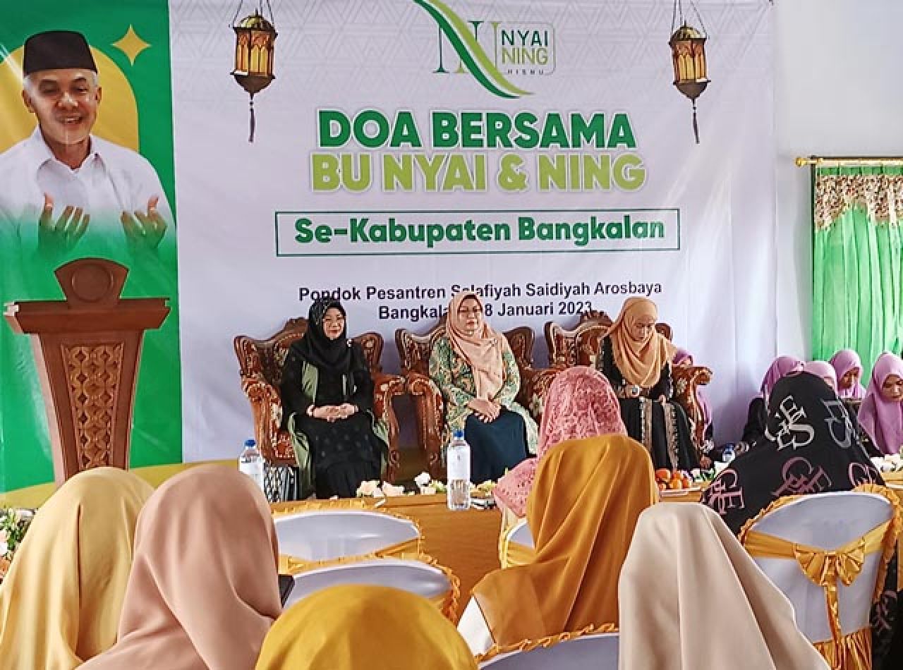 Sosialisasi di Bangkalan, Bu Nyai dan Ning HISNU Sebut Ganjar Tahu Kebutuhan Perempuan!