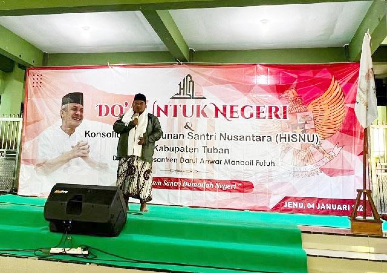 HISNU Sosialisasikan Ganjar di Tuban, Pengasuh Ponpes: Beliau Memang Layak Presiden!