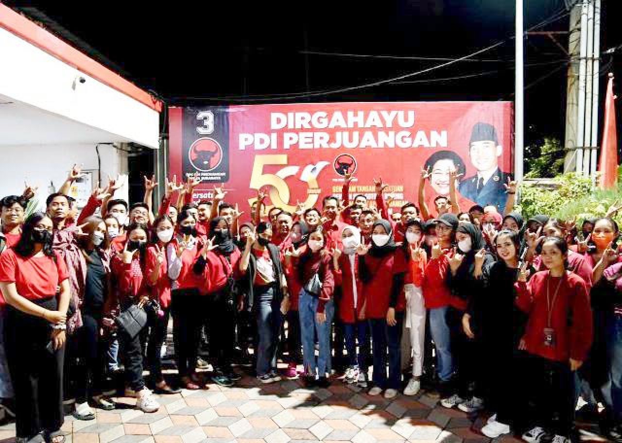 Telak! 41,3% Milenial Surabaya Pilih PDIP, PKB di Posisi Kedua Hanya Sanggup Raup 10,5%