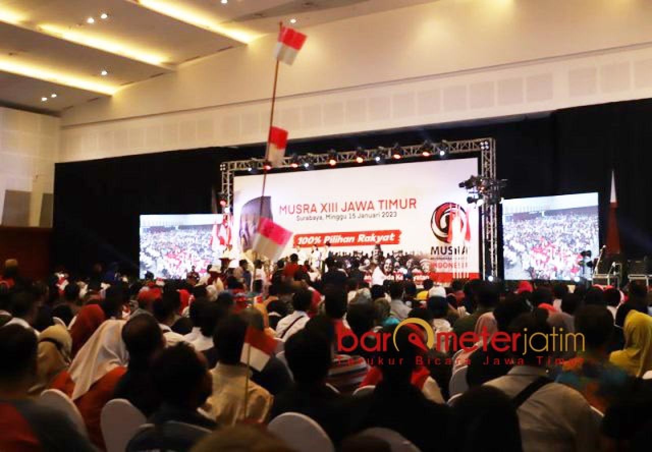 Musra XIII di Jatim, Relawan Jokowi Gaungkan Prabowo Presiden!