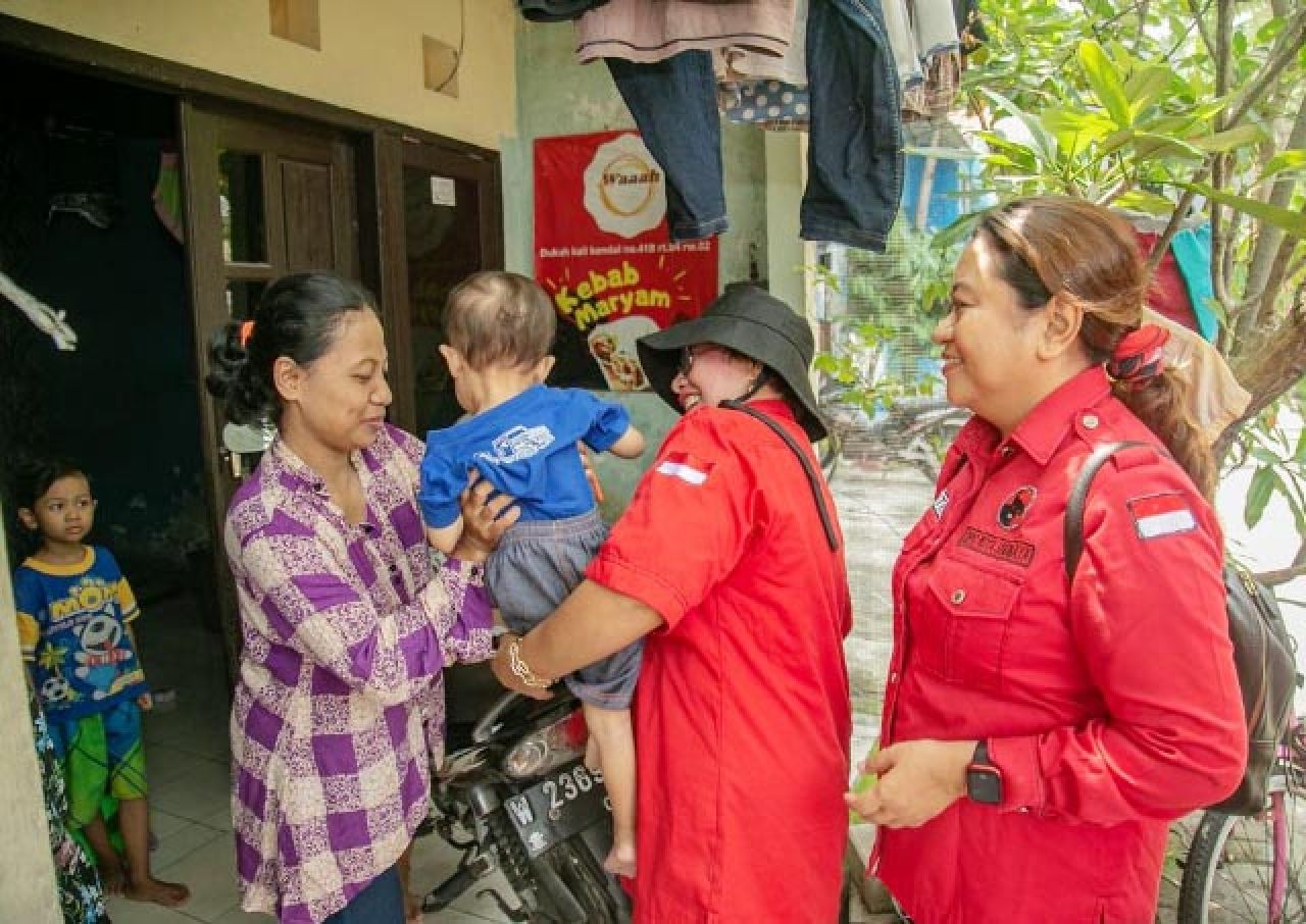 Syukuri Ultah ke-76 Megawati, PDIP Surabaya Bikin Makanan Sehat untuk Warga di 32 Dapur Umum