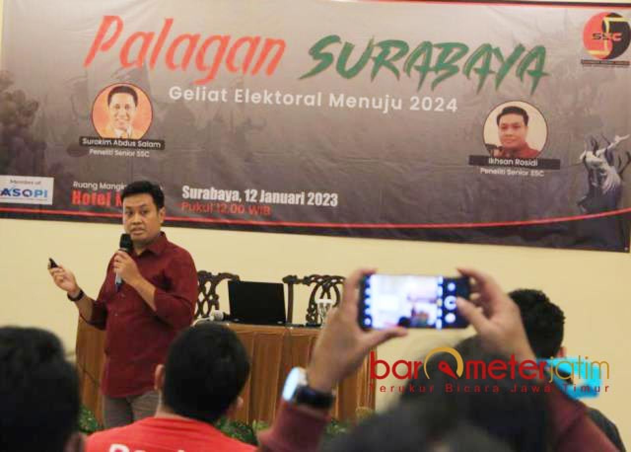 Survei SSC: Elektabilitas Khofifah di Surabaya Hanya 1,4%, Imbas Kasus Dana Hibah?