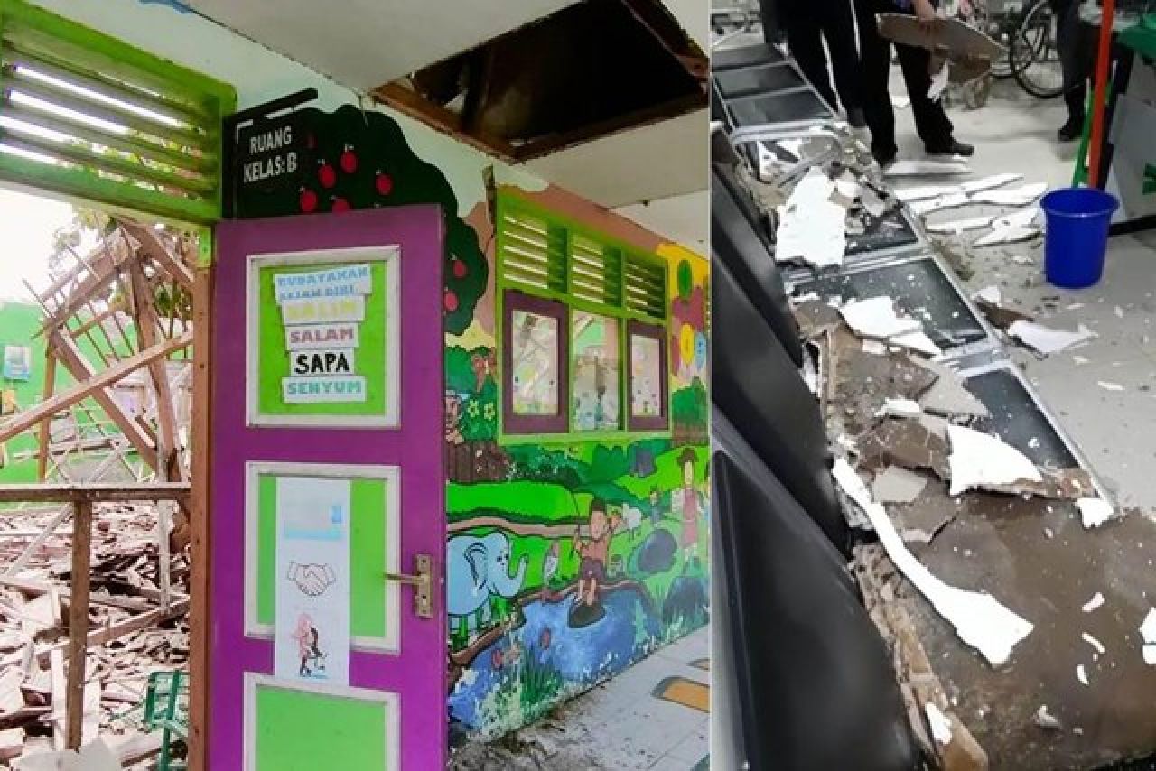 3 Ruangan TK Ambruk dan Plafon Poli Mata RSUD Ambrol, DPRD Sidoarjo Semprot Keras Dinas Terkait!