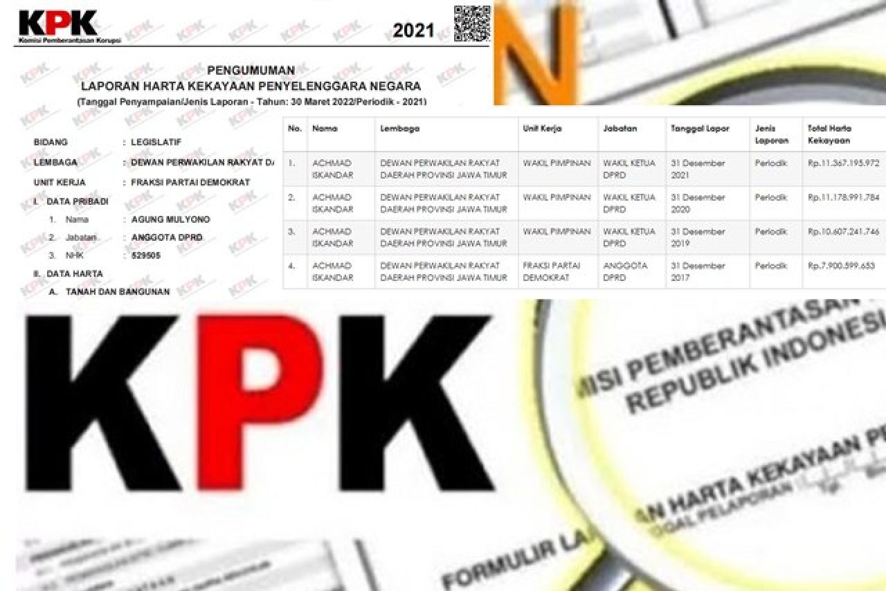 Waketua Demokrat Jatim Kritik Eks Pejabat Pajak, HAMI: Berani Ndak Minta KPK Usut Harta Rp 18 M Milik Bendahara Partainya?