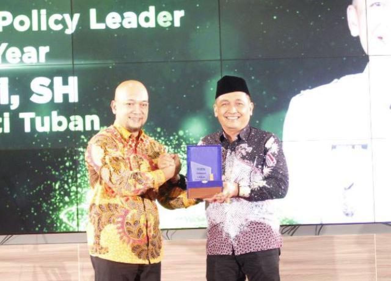 Dinilai Inovatif, Wabup Tuban Terima Penghargaan dari Pengusaha Nahdliyin Jatim