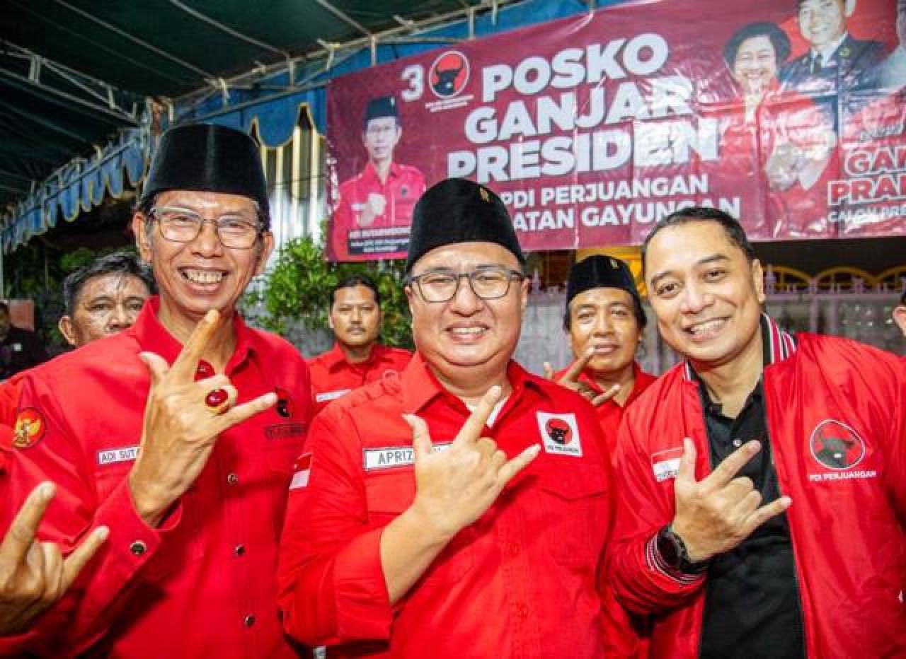 Peresmian Posko Ganjar Presiden, Eri Cahyadi: Jangan Pakai Baju Merah Jika Tak Berani Selesaikan Masalah Warga!