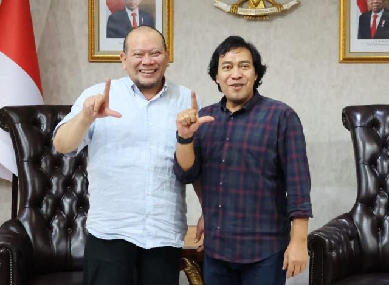 Temui LaNyalla, Komedian Komeng: Wah, Salut Saya tuh! Ternyata DPD RI Ada juga Suaranya