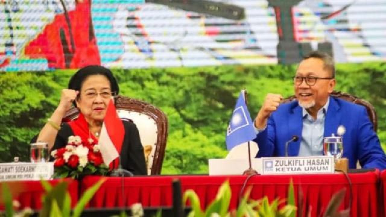 Tindaklanjuti Kerja Sama PDIP-PAN, Banteng Muda Surabaya: Pertemuan Megawati-Zulkifli Sangat Indah!