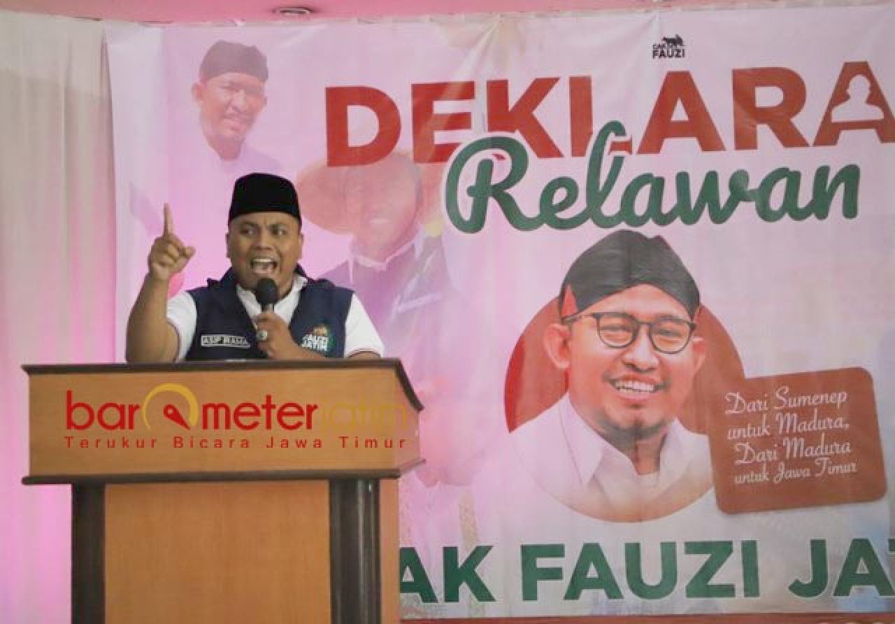 Berapi-api! Relawan Deklarasi Dukung Bupati Fauzi Maju Cagub di Tengah Jatim Darurat Korupsi