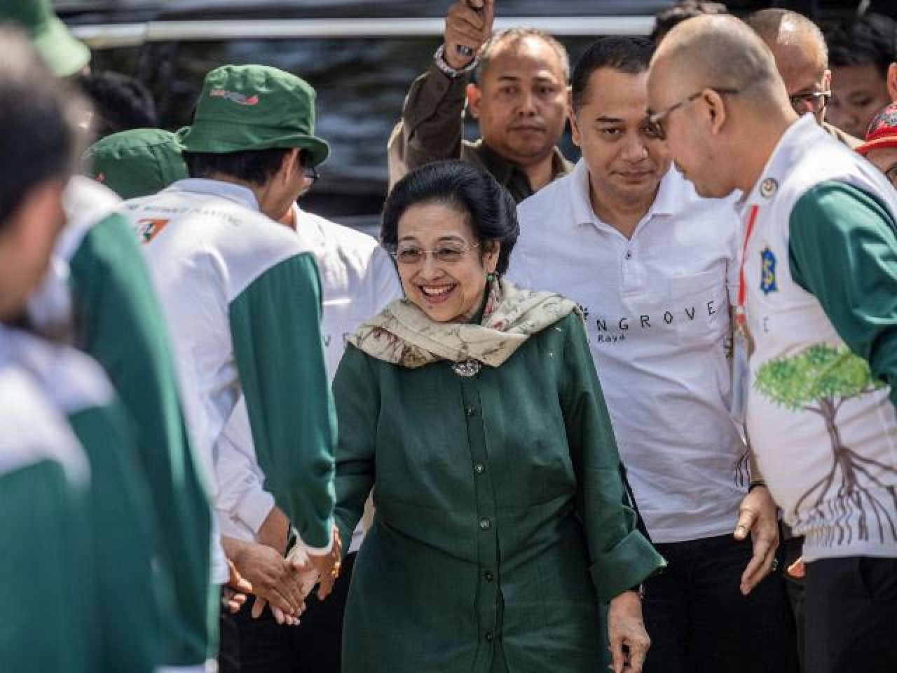 Megawati Resmikan Kebun Raya Mangrove Surabaya, Ketua DPRD: Sejak Beliau Presiden Banyak Muncul Kebun Raya