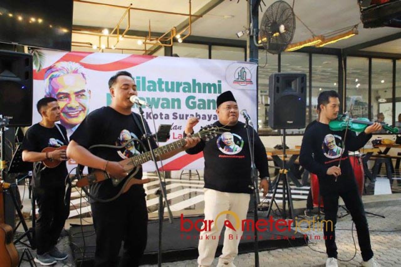Siap Tancap Gas Blusukan ke Kampung dan Pasar, HISNU Launching 3 Lagu Ganjar!