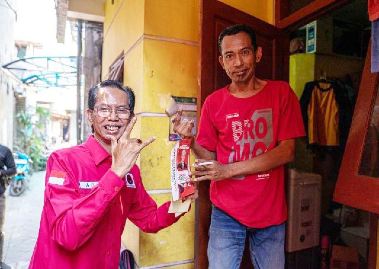 Akhir Pekan, Kader PDIP Surabaya Bergerak Serentak Door to Door Galang Pemenangan Ganjar!