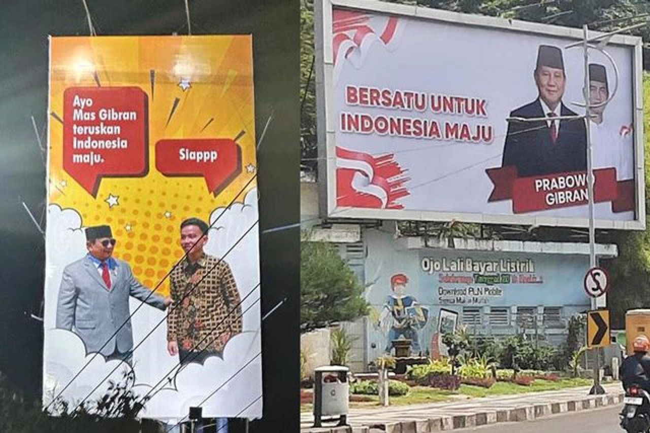 Baliho Prabowo-Gibran Bertebaran di Surabaya, Anwar Sadad Sebut Aspirasi Arus Bawah Tak Terbendung!