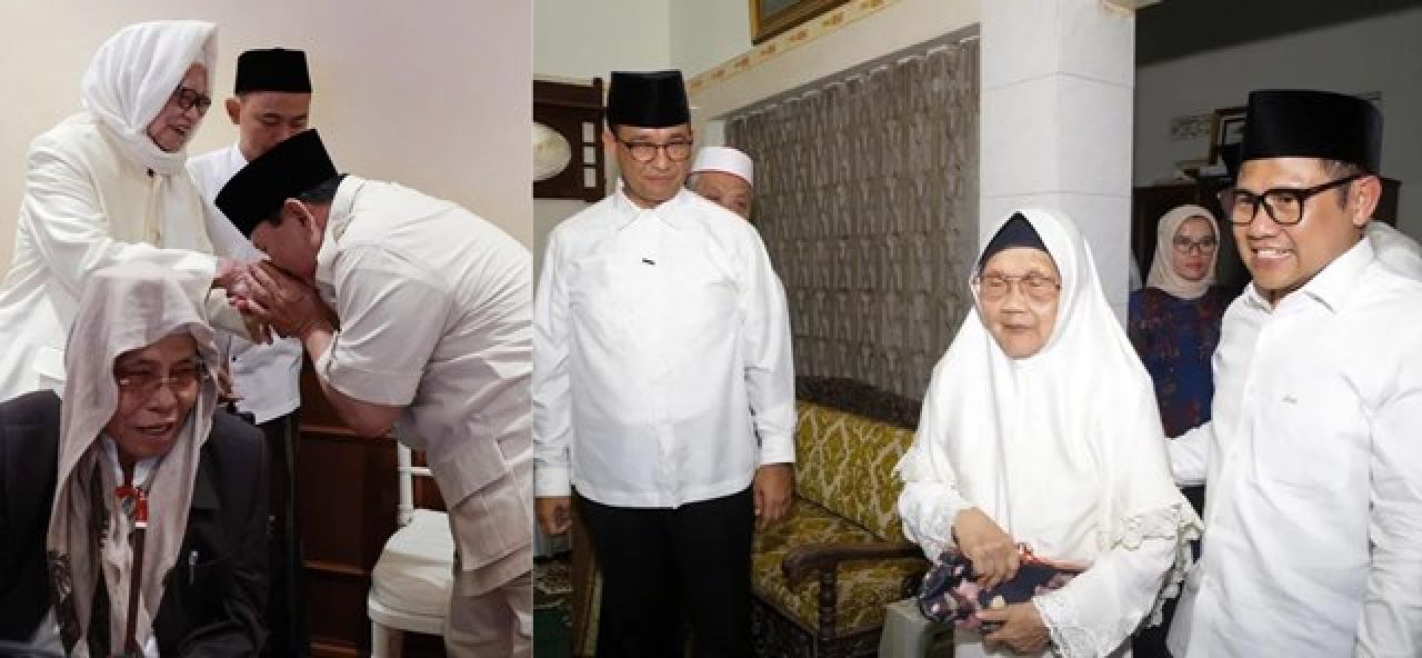Masyayikh NU Jatim Bertemu Anies-Cak Imin di Pesantren, Kok dengan Prabowo di Hotel? Ini Jawaban Gus Kautsar!