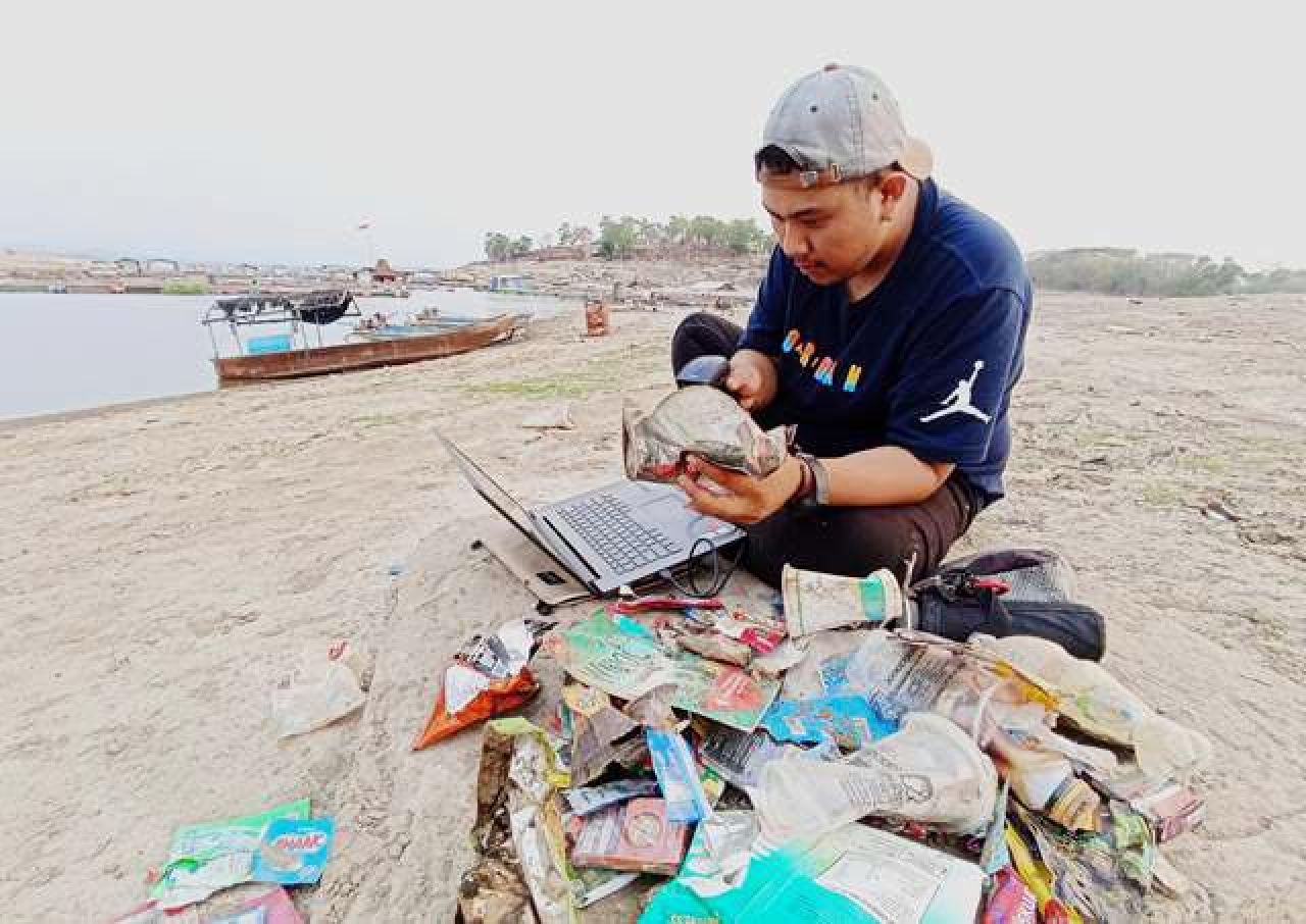Sensus BRUIN di Kawasan Wisata WGM: Sampah Indofood Banyak di Temukan di Dasar Waduk