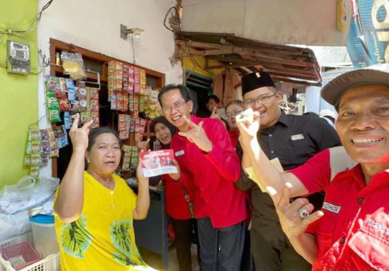 Kampanye Perdana Ganjar-Mahfud, PDIP Surabaya Langsung Menggebrak hingga Akar Rumput!
