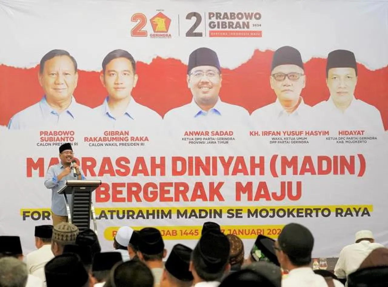 Gus Sadad Sebut Visi Prabowo Implementasi Ayat Al Qur’an: Tapi Ngomongnya Inggris karena Bukan Guru Madin!