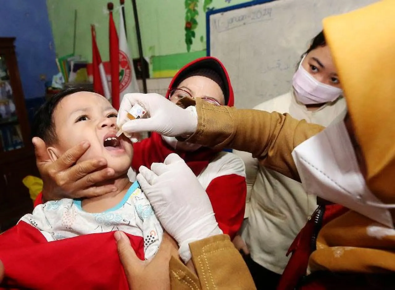 Sempat Ada Beberapa Penolakan dari Orang Tua, Sub PIN Polio di Surabaya Capai 94,02%!