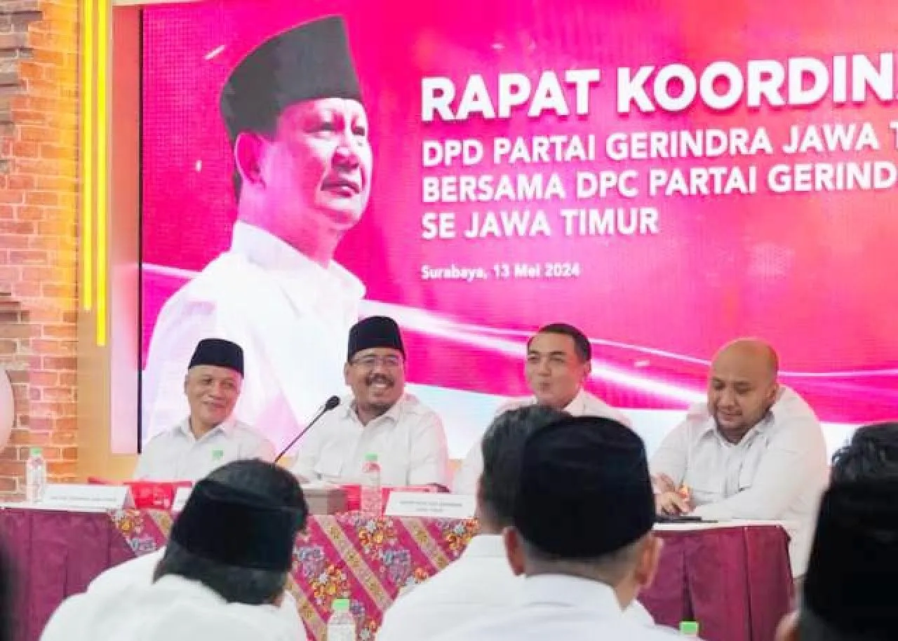 Gerindra Kecewa Eri Cahyadi: Hanya Milik Satu Partai, Bukan Benar-benar Jadi Bapaknya Arek Suroboyo!