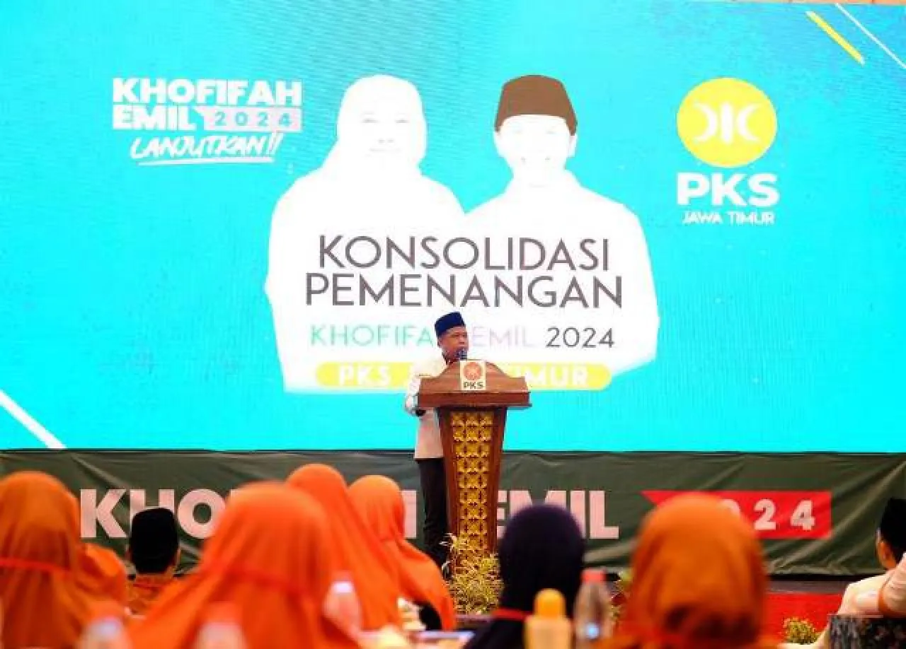 Totalitas PKS Menangkan Khofifah-Emil, Sehari Kumpulkan Ribuan Kader!