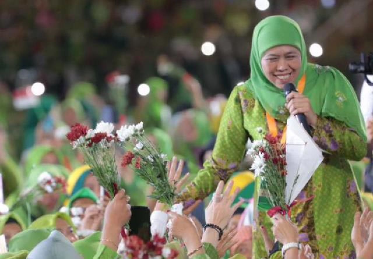 Khofifah Nonaktif dari Ketum Muslimat NU untuk Gabung TKN Prabowo-Gibran, SSC: Gak Ngaruh!