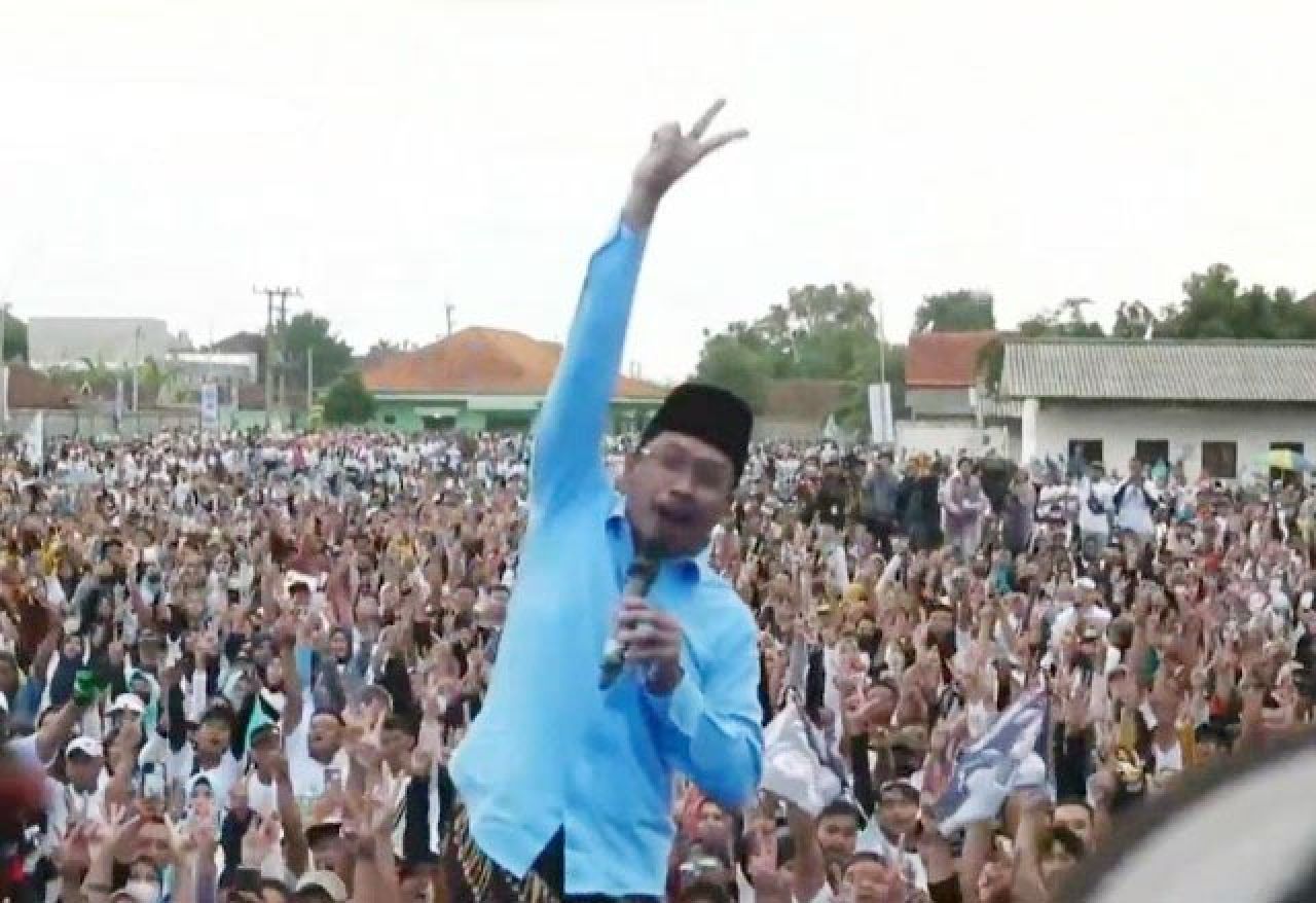 Usai Rumdis Diobok-obok KPK, Gus Muhdlor Berapi-api Deklarasi Dukung Prabowo-Gibran!