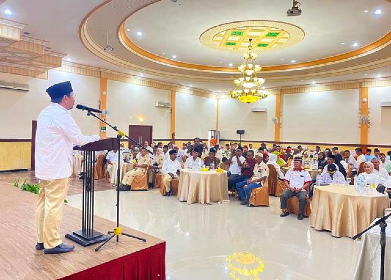 Halal bi Halal Keluarga Besar Gerindra Kota Probolinggo, Anwar Sadad Diteriaki Wagub Jatim!