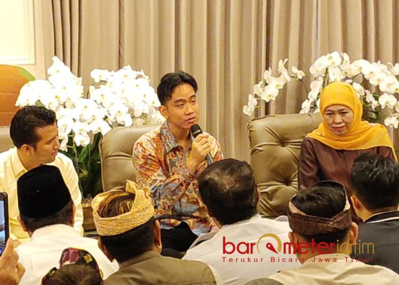 Alasan Gibran Mampir ke Rumah Khofifah: Tak Ada Pesawat dari Balikpapan ke Solo!