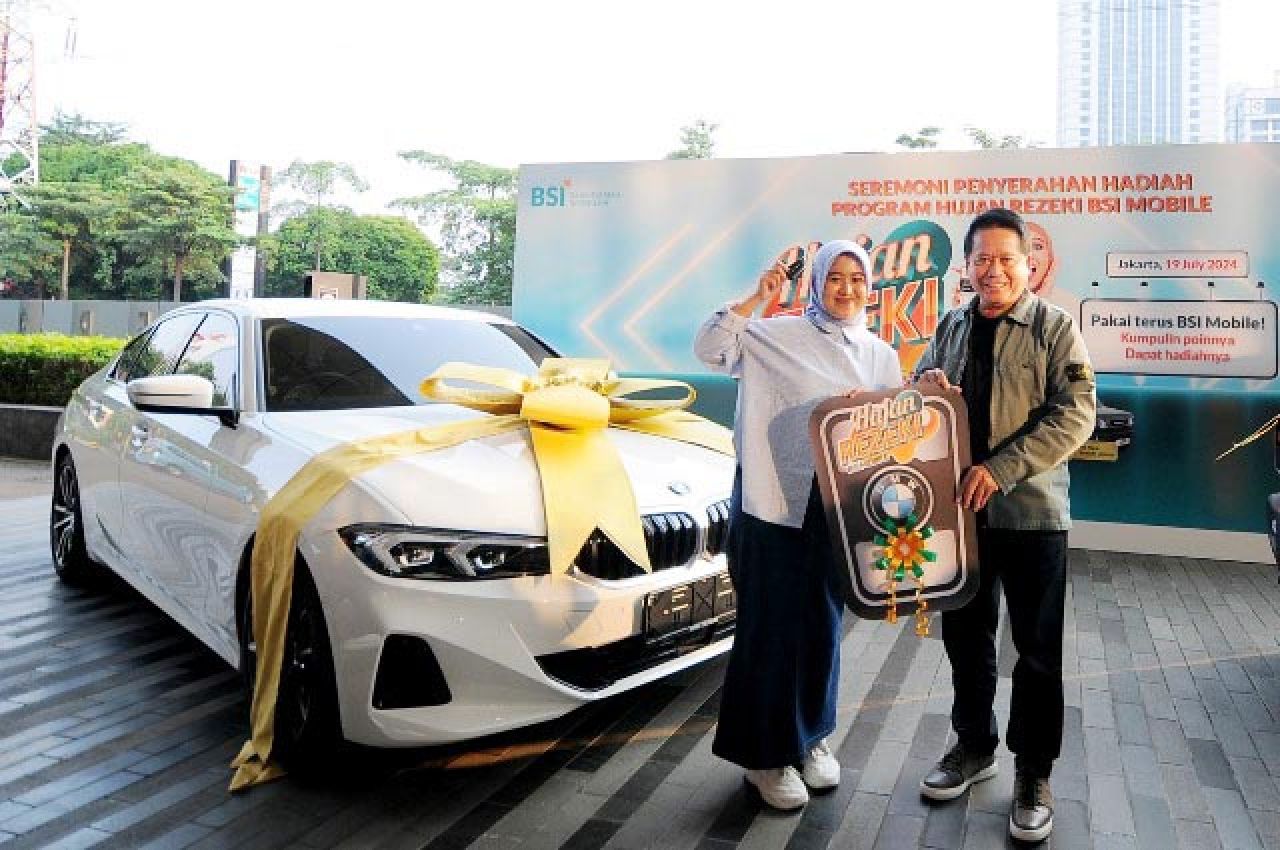 Transaksi Digital Banking Naik 45%, BSI Apresiasi Nasabah Lewat Hujan Rezeki