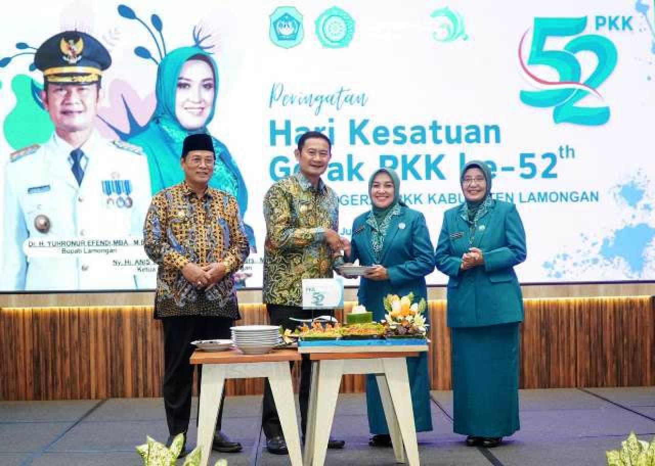 HKG PKK ke-52, Bupati Lamongan Yuhronur Apresiasi Capaian Program PKK