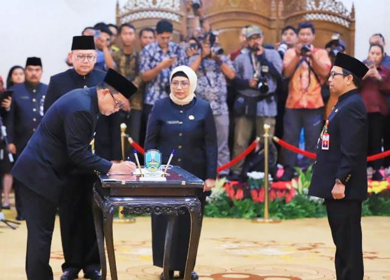 Dilantik Jadi Kepala BPKAD Jatim, Sigit Panoentoen Ditugasi Tambal PAD Rp 4 Triliun!