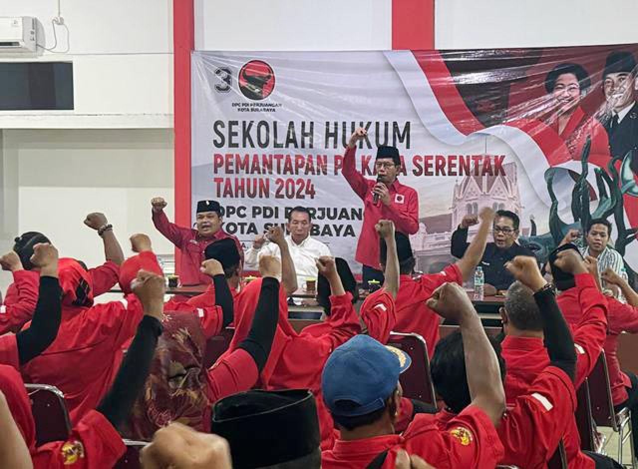 Pahami Regulasi Menangkan Eri-Armuji, PDIP Surabaya Gembleng Kader dengan Sekolah Hukum!