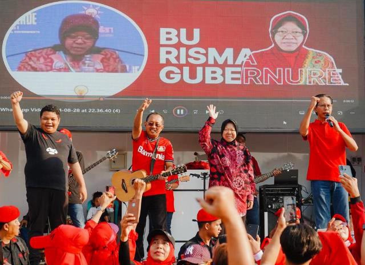 Kebut Menangkan Risma-Gus Hans dan Eri-Armuji, PDIP Surabaya: Mesin Langsung Distarter!