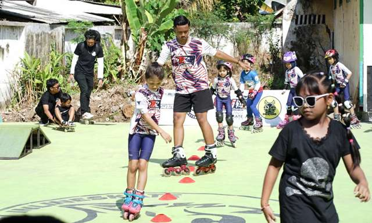 Kurangi Candu Gadget pada Anak, Ipuk Dorong Pengembangan Olahraga Sepatu Roda