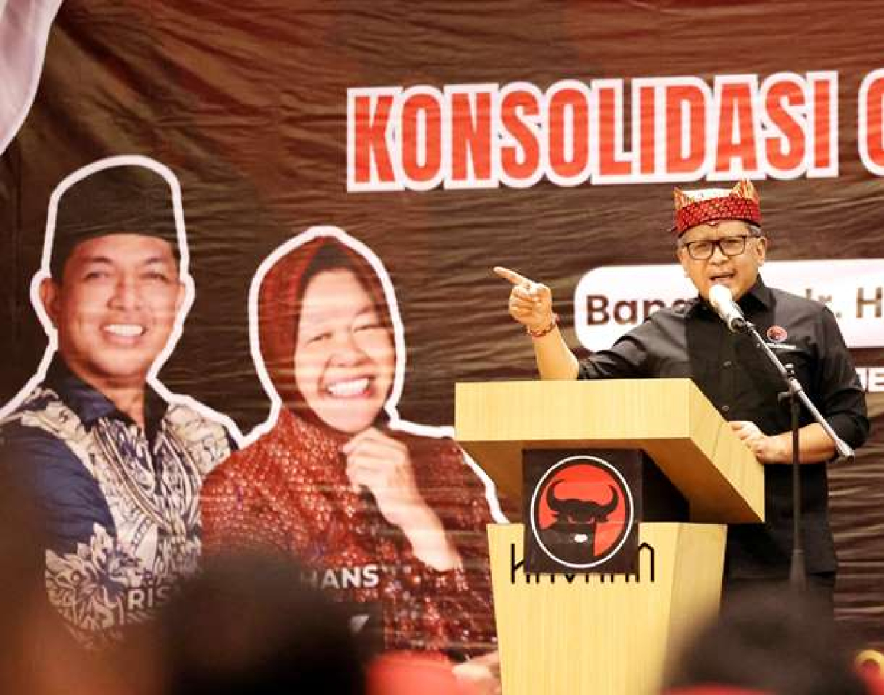 Usung Risma Cagub Jatim, Hasto Ungkap Megawati Tak Pernah Tanya Duitmu Piro?