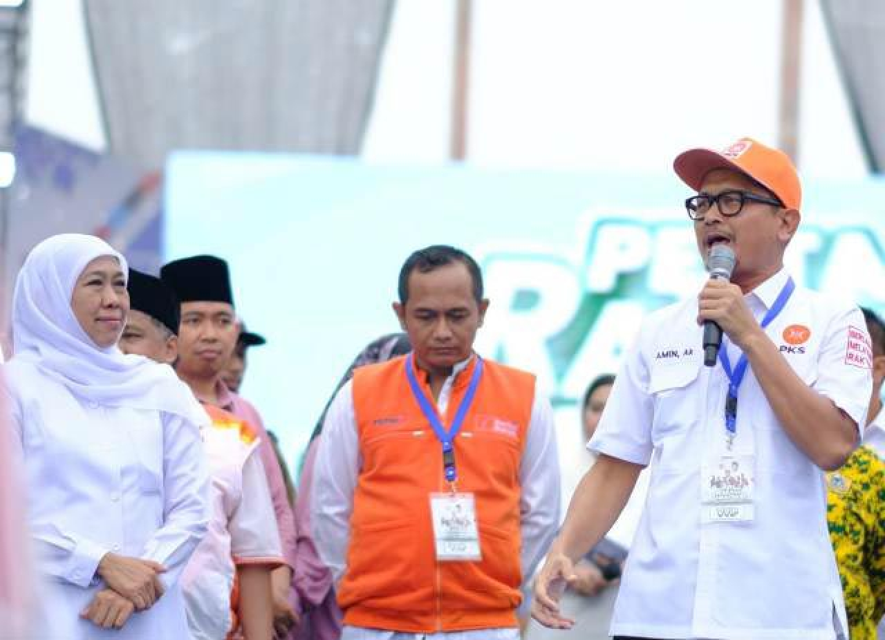 Kampanye Akbar Khofifah-Emil di Jember, PKS Bakar Semangat Warga Ajak Coblos Nomor 2!
