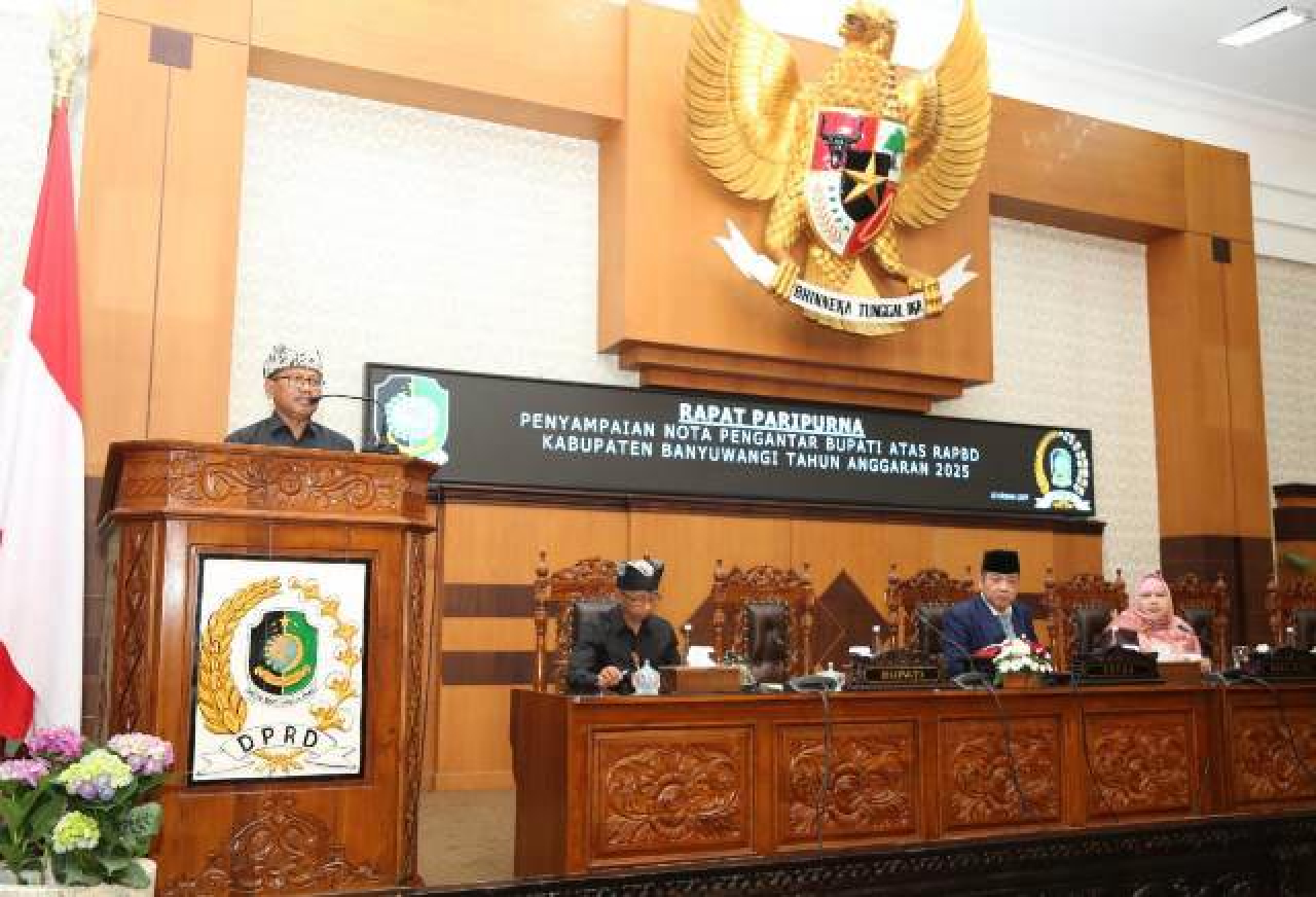 Raperda APBD Banyuwangi 2025 Mulai Dibahas, Pendapatan Daerah Diproyeksi Rp 3,435 T