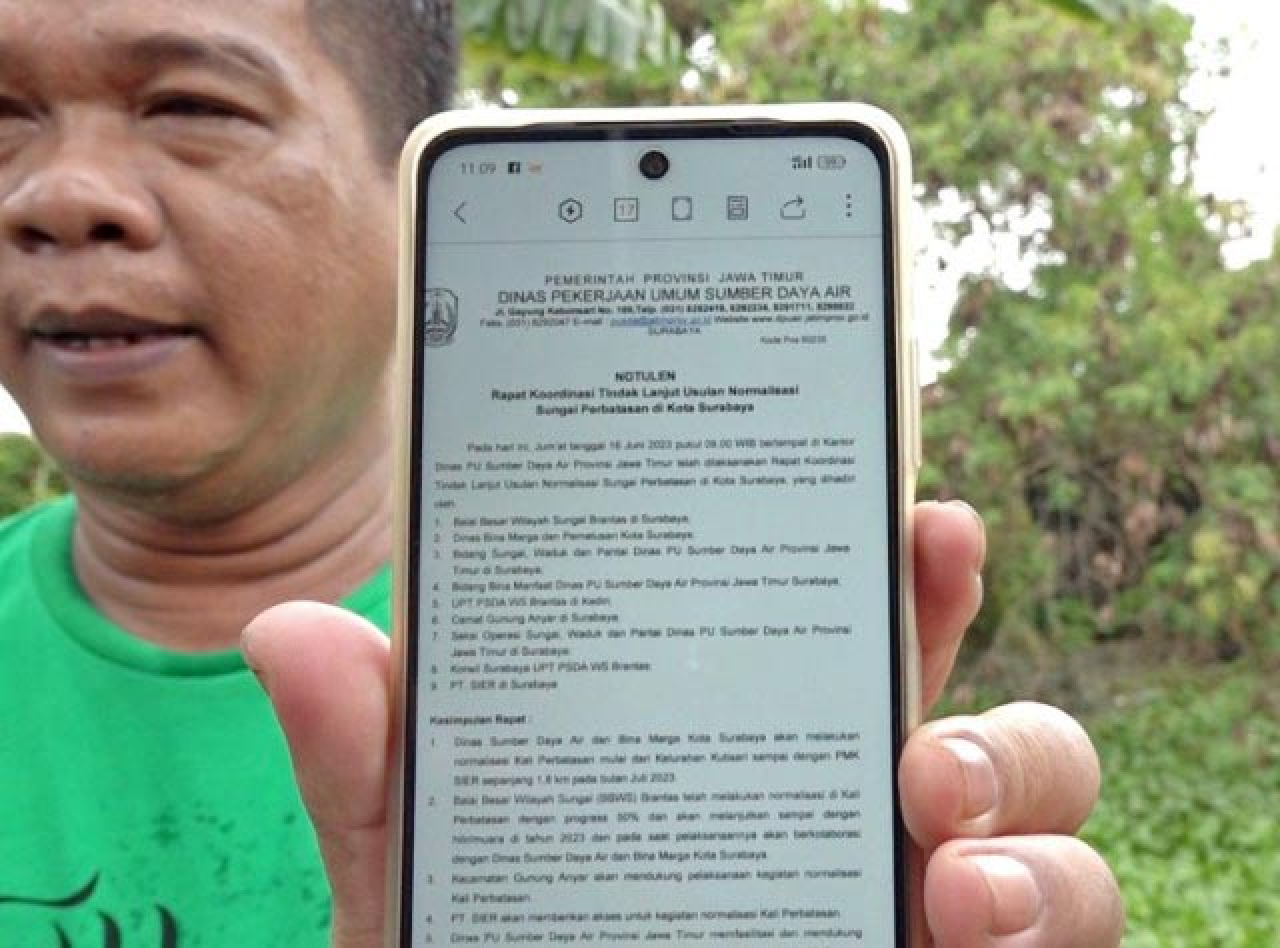 Tiap Tahun Diterjang Banjir, Warga Gunung Anyar Surabaya Tagih Janji BBWS Brantas!