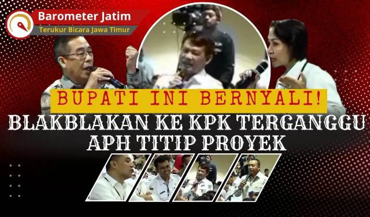 VIDEO: Terganggu Intimidasi Aparat Penegak Hukum Titip Proyek, Bupati Menjerit ke KPK!