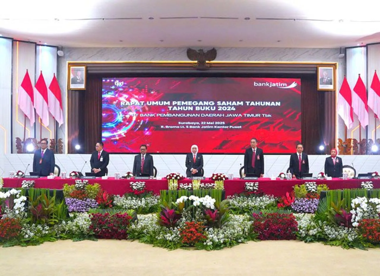 Bank Jatim Gelar RUPST, Bagi Dividen Rp 821,4 M dan Angkat Winardi Legowo Calon Dirut