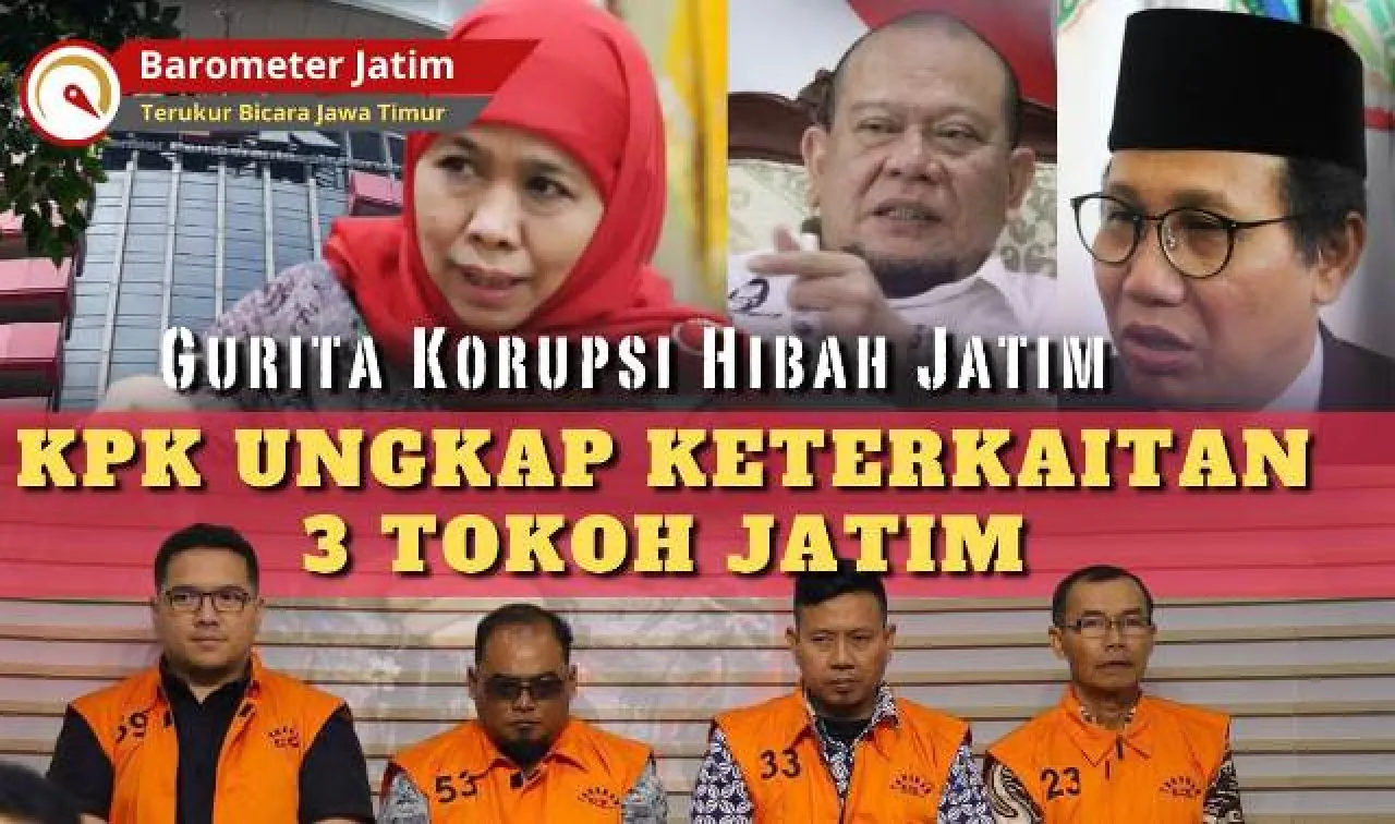 VIDEO: Gurita Korupsi Hibah, KPK Ungkap Keterkaitan 3 Tokoh Jatim!