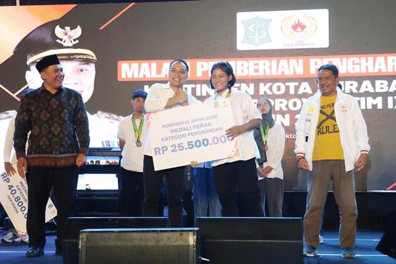 Surabaya Berprestasi Hebat di Porprov Jatim, Atlet dan Pelatih Diguyur Bonus Rp 42,7 M!