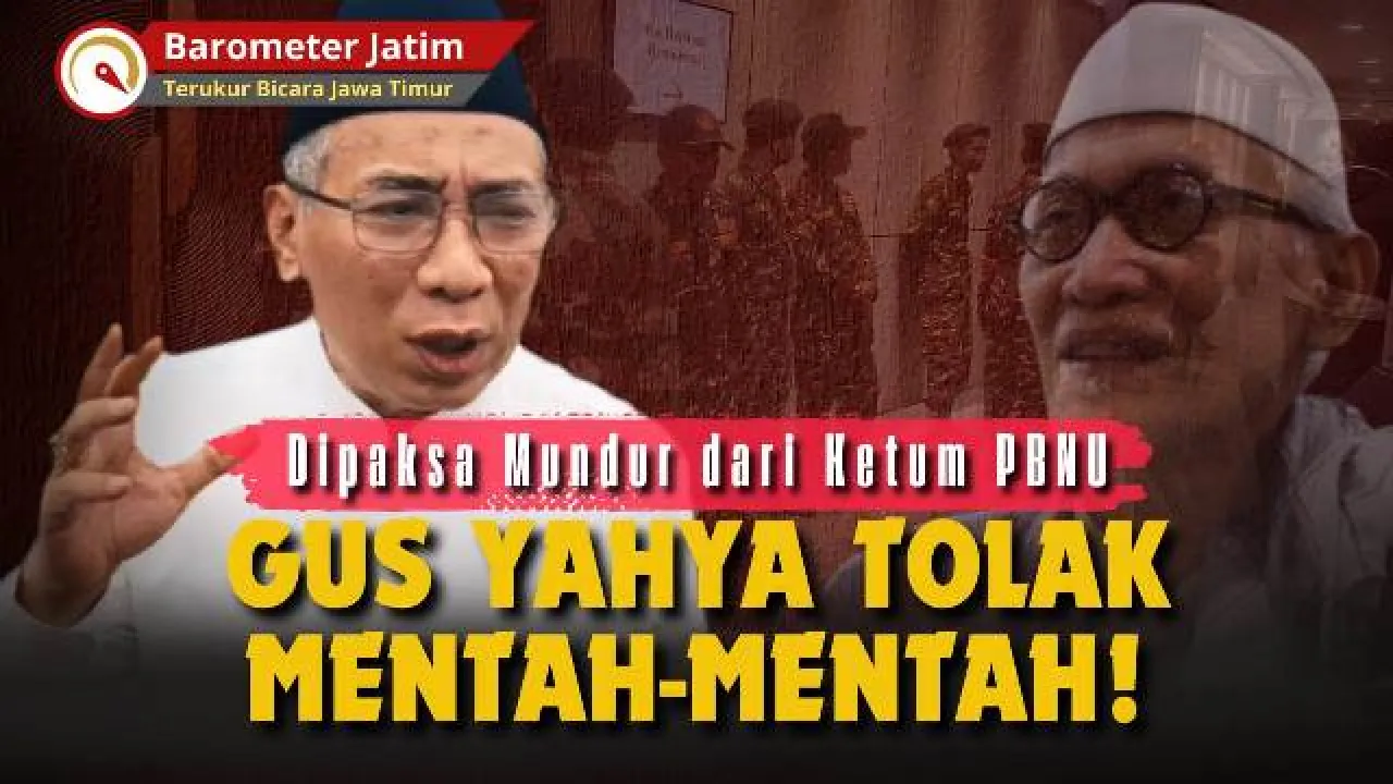 VIDEO: Dipaksa Mundur dari Ketum PBNU, Gus Yahya Tolak Mentah-mentah!